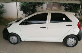 Kia Picanto EX 2014 White Very Fresh For Sale 