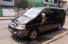 Hyundai Starex 2002 Automatic Black For Sale 