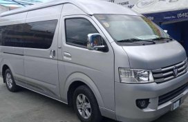 2015 Foton View Traveller LS Silver For Sale 