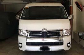 Toyota Super Grandia 2015 Monotone White Pearl FOR SALE