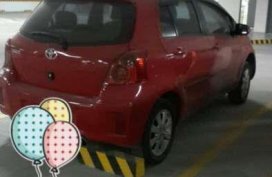 Toyota Yaris 2012 Top of the Line Red For Sale 
