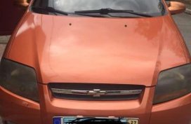 Chevrolet Aveo AT 2007 Orange HB For Sale 
