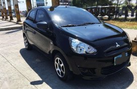 Mitsbishi Mirage 2013 Hatchback Black For Sale 