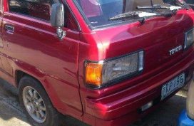 Toyota Lite Ace Multicab 1993 Red Van For Sale 