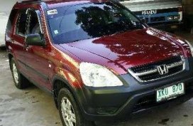 2003 Honda CRV MT 4x2 2.0 Red For Sale 