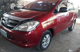 Toyota Innova J Diesel 2006 Red For Sale 