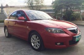  MAZDA 3 2009 AT 1.6L Red Sedan For Sale 