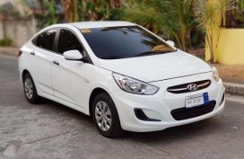 Hyundai Accent 2017 White Sedan For Sale 