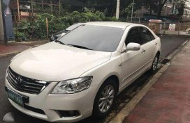 2011 Toyota Camry AT White Sedan For Sale 