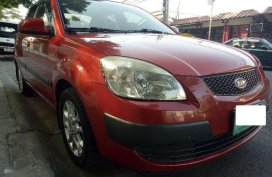 Kia Rio Matic Signal Red 2009 for sale