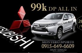 MITSUBISHI MONTERO SPORT 2018 ALL IN PROMO for sale