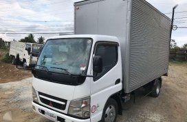Canter 4M51 14ft Aluminum Van Elf Nkr Npr for sale 