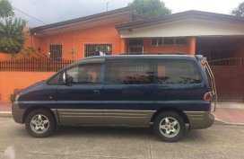Hyundai Starex Van 2000 Model Blue Color for sale 