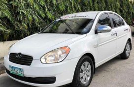 Hyundai Accent CRDI White 2008 FOR SALE
