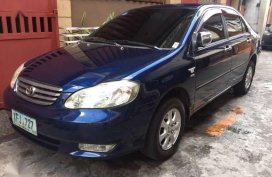 Toyota Corolla Altis 2002 J Blue Sedan For Sale 