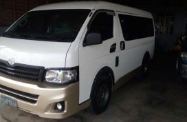 2013 Toyota Super Grandia White For Sale 