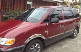 Hyundai Trajet Gold 2.2 Crdi Red SUV For Sale 