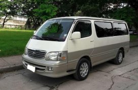 2002 Toyota Super Grandia 3L diesel engine.