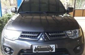 Mitsubishi Montero glx mt. 2014 Color Quarth brown