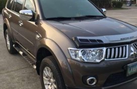 mitsubishi montero sports 2012 AT Brown For Sale 