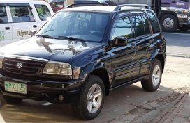 Suzuki Grand Vitara SUV 4WD Black For Sale 