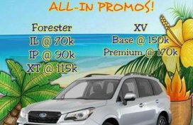 Brand new Subaru Forester for sale