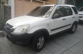 Honda Cr-V 2004 Gasoline Manual White