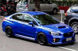 2015 Subaru Wrx 20000-30000km Wrb color