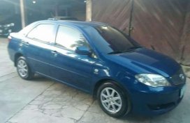 Fresh Toyota Vios 1.3E Blue Sedan For Sale 