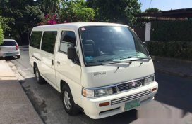 2005 Nissan Urvan Manual Diesel