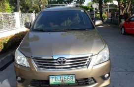 Toyota Innova G 2012 diesel FOR SALE