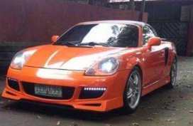 Toyota MRs MR2 Spyder Orange For Sale 
