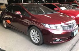 Honda Civic 18Exi 2012 Red Sedan For Sale 