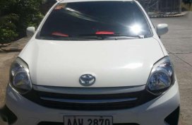 Toyota wigo 2014 e manual white for sale 