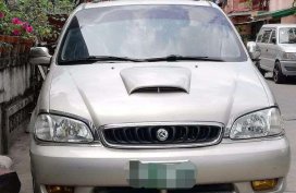 Kia Carnival 2001 Top of the Line Silver For Sale 