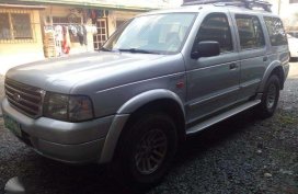 2004 Ford Everest 4x2 AT Silver SUV For Sale 