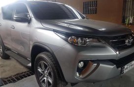 Toyota Fortuner G 2017 Automatic Silver For Sale 