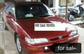 Toyota Corolla red for sale 