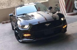 Ford Mustang Black 2.3 2015 Black For Sale 