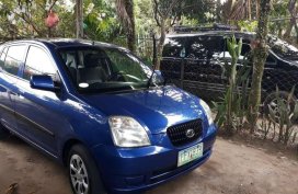 Kia Picanto 2006 model Manual Blue For Sale 