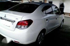 Grab Mitsubishi Mirage G4 MT white 2016 No assume balance