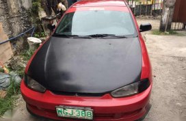Mitsubishi lancer gsr 1998 Red For Sale 