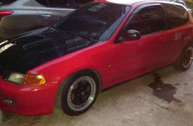 Honda Civic EG Hatchback 1994 Red For Sale 