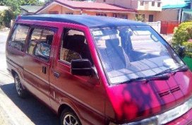 Nissan Vanette 1993 Manual Red For Sale 