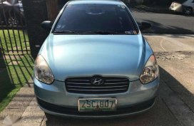 Hyundai Accent 2008 Blue Sedan For Sale 