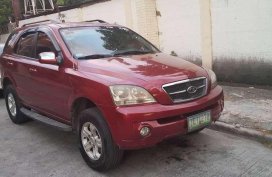 2006 Kia Sorento Diesel Red SUV For Sale 