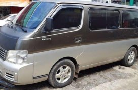 Like New Nissan Urvan for sale