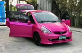 Fresh Honda Fit 2001 Pink Hatchback For Sale 