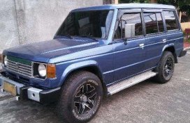 Hyundai Galloper Gen 1 SUV Blue For Sale 