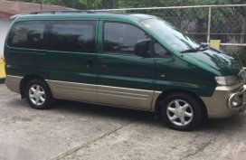 Hyundai Starex Van Diesel Green For Sale 